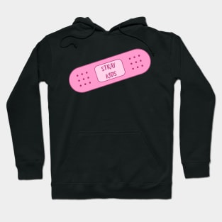 Stray Kids pink bandage Hoodie